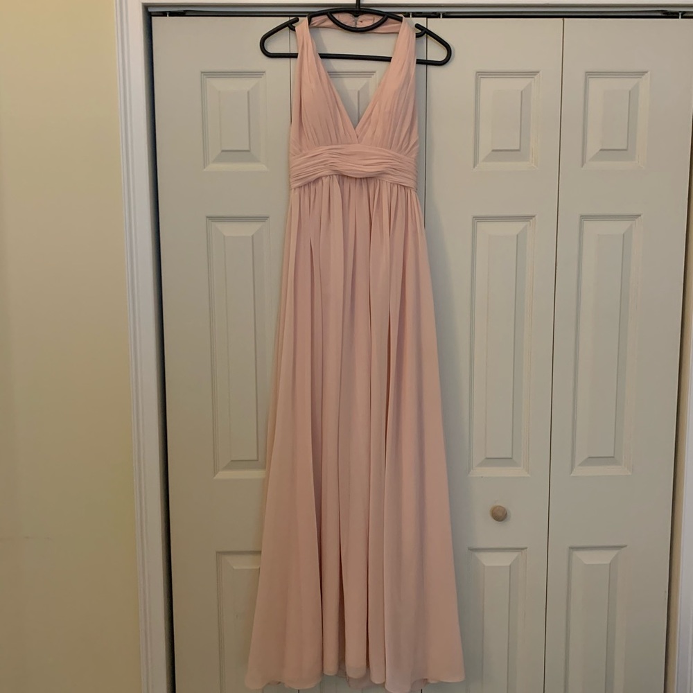 Blush Bridesmaids Dress